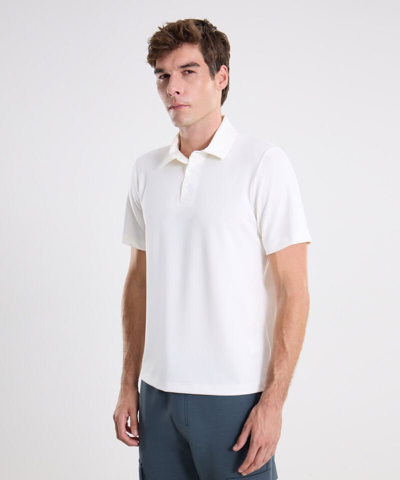 Polo Para Hombre Blanco