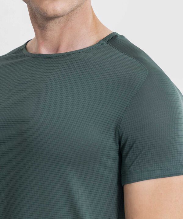 Camiseta Para Hombre Verde image number null