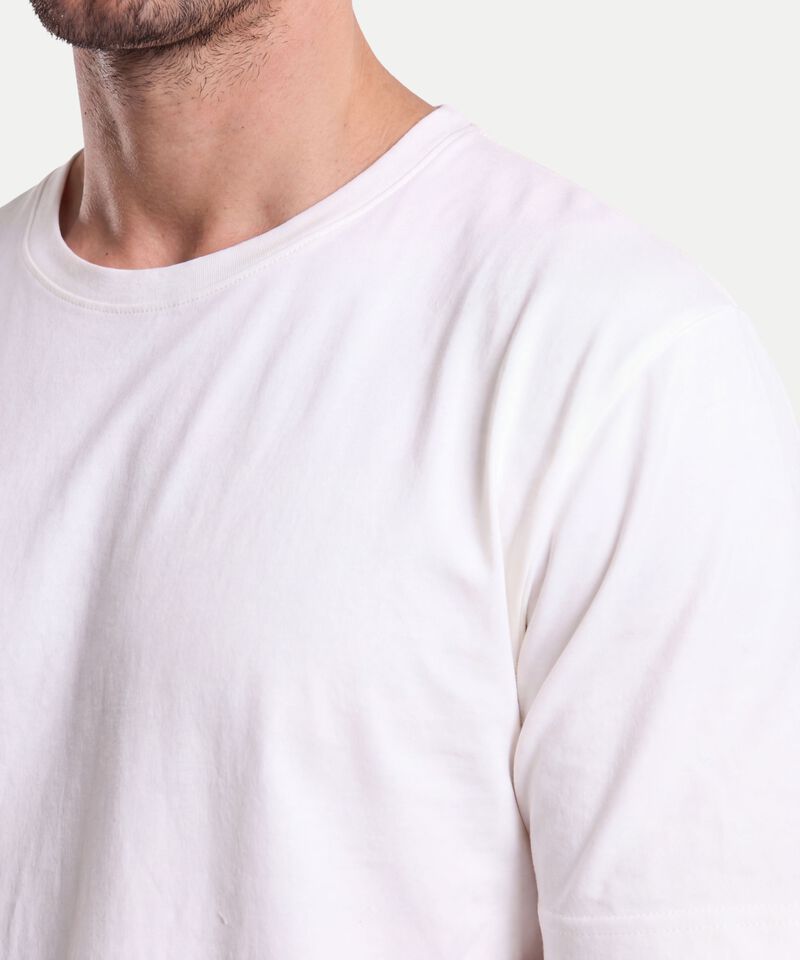 Camiseta Para Hombre Blanco