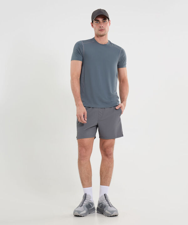 Camiseta Para Hombre Gris image number null