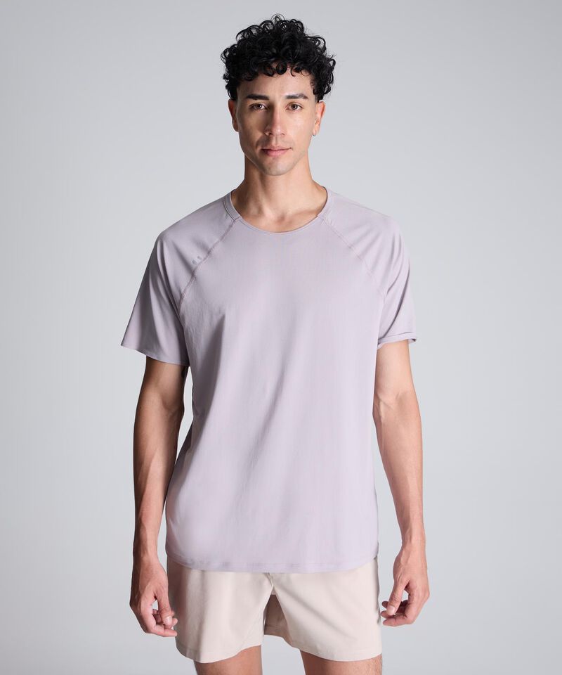 Camiseta Para Hombre LilaPastel