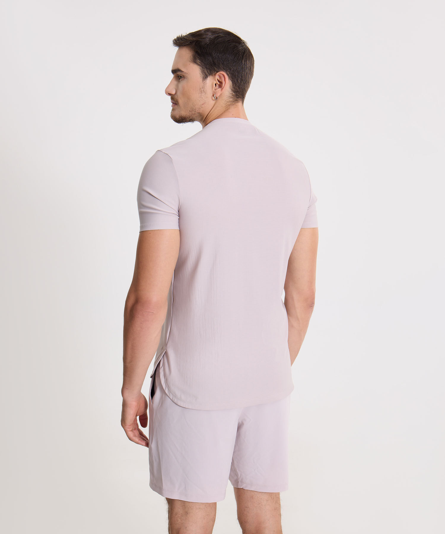 Camiseta Para Hombre Gris