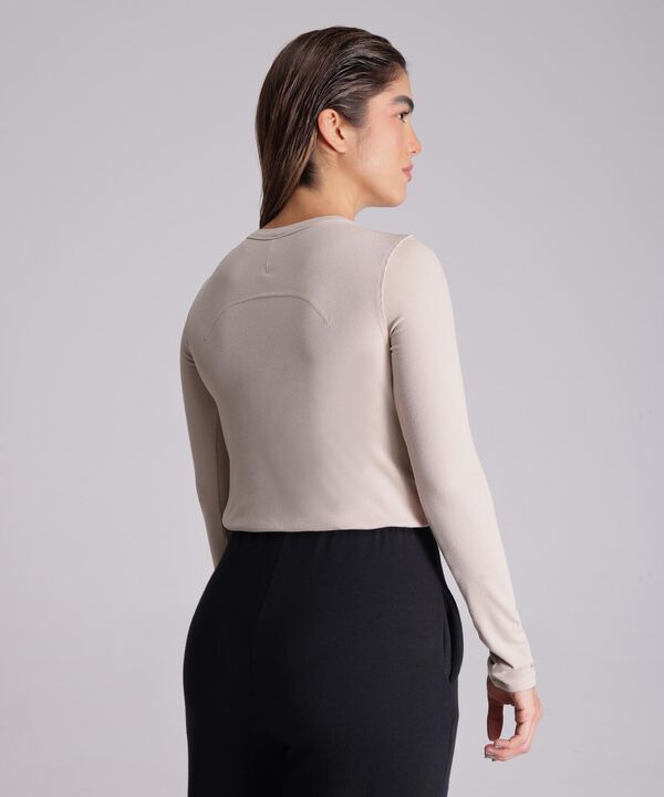 Camiseta Para Mujer Beige image number null
