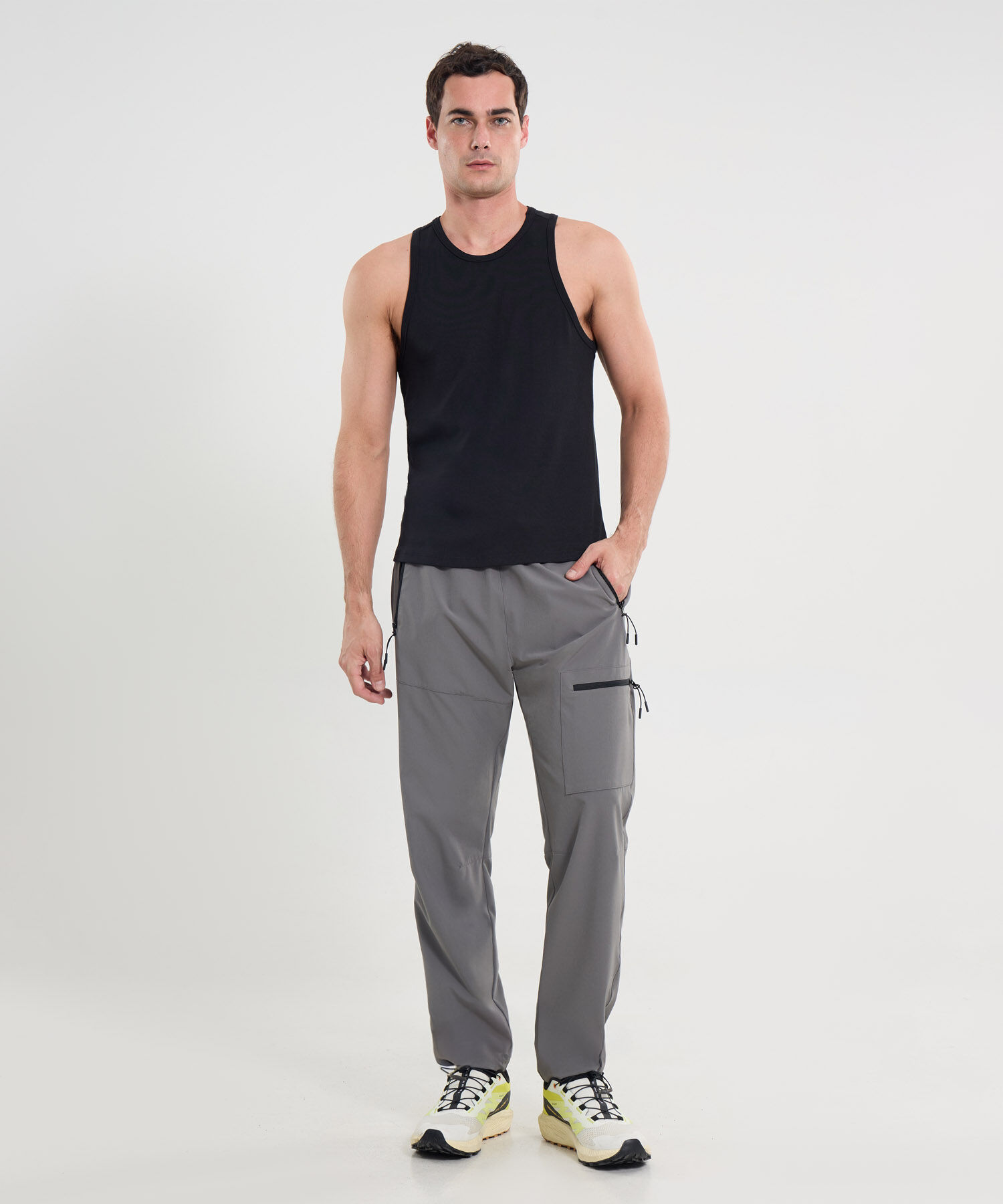 Camiseta Para Hombre Negro