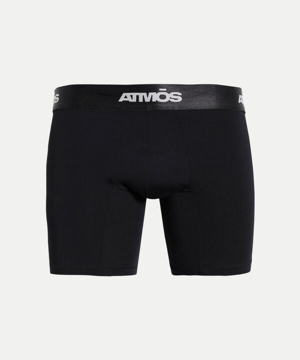 Boxer Para Hombre Negro image number null