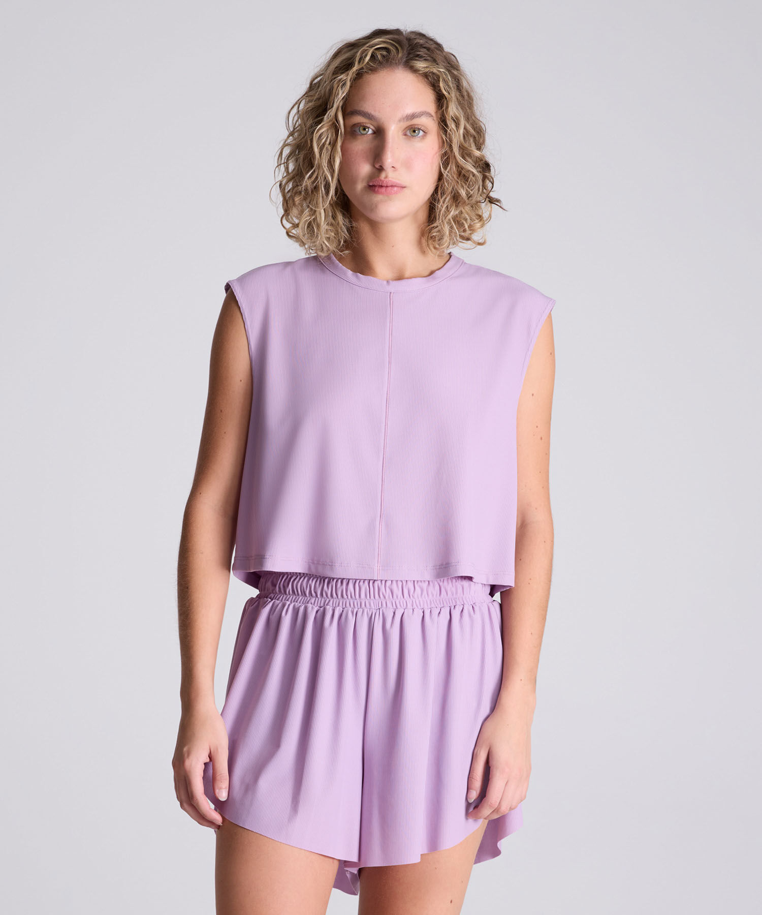 Camiseta Para Mujer Lila