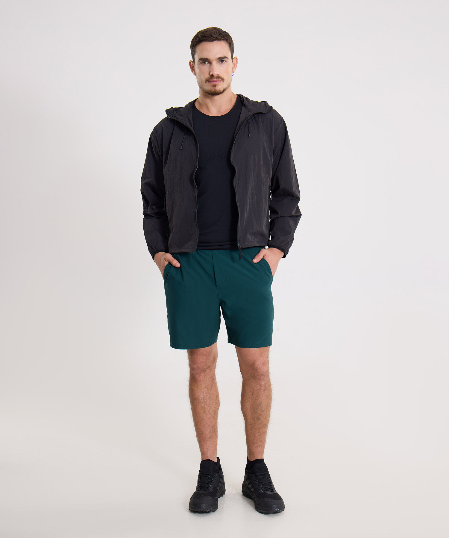 Short Para Hombre VerdeOscuro