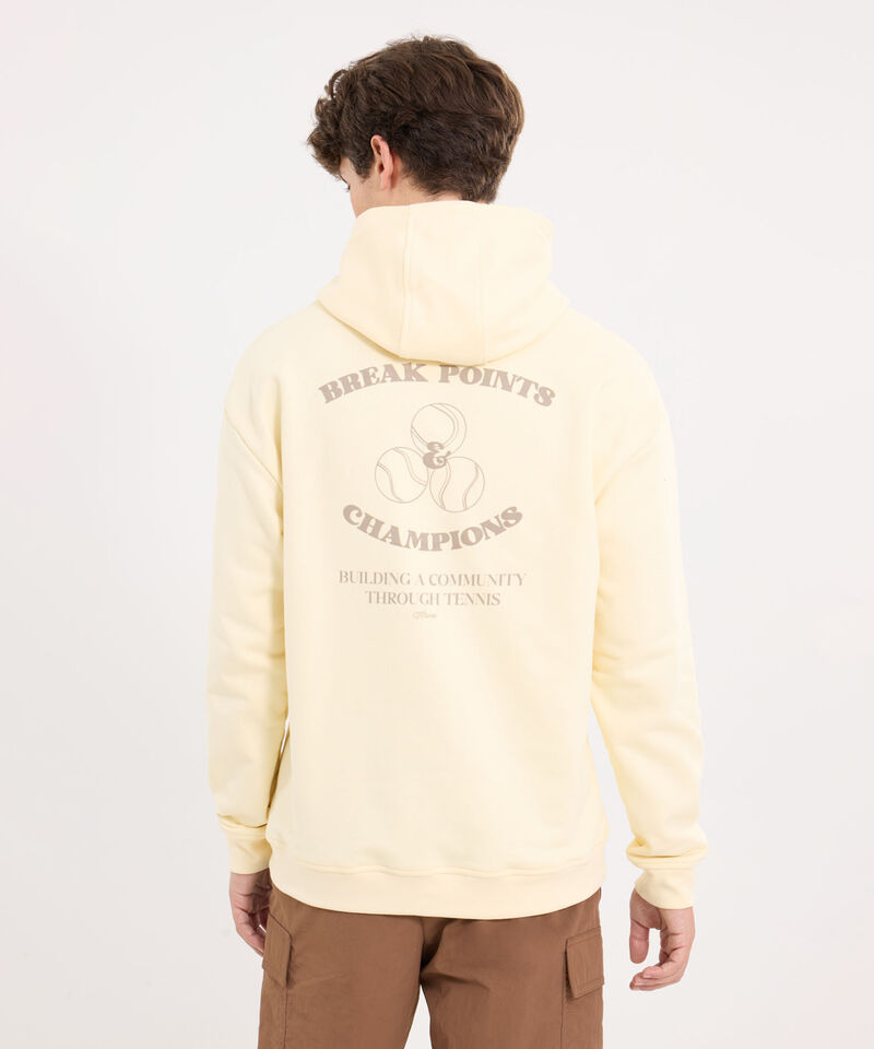 Buzo Para Hombre Crema
