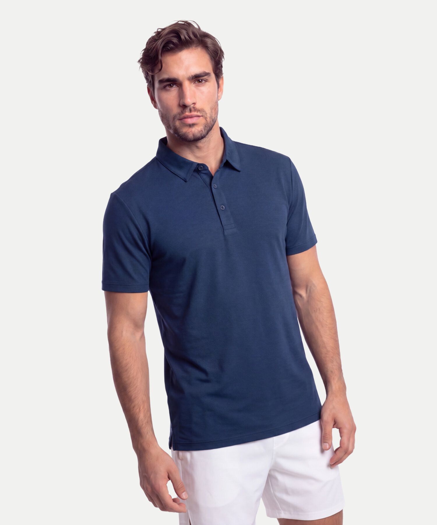 Polo Para Hombre AzulOscuro