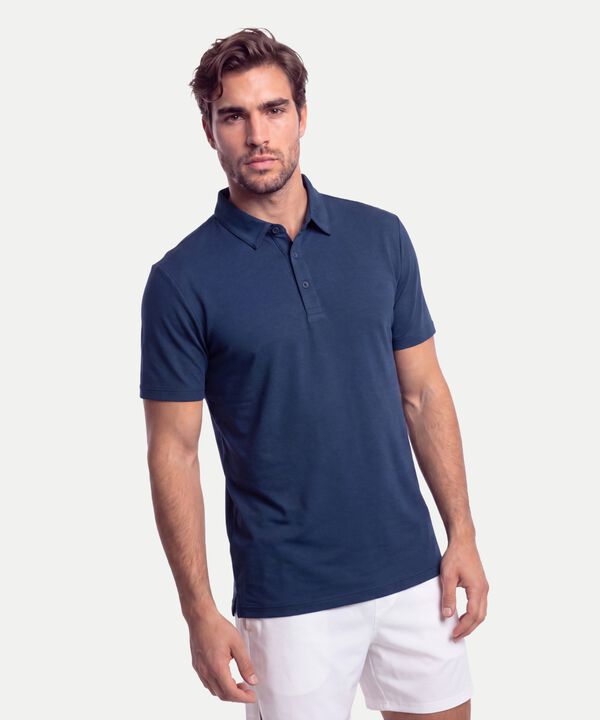 Polo Para Hombre AzulOscuro image number null