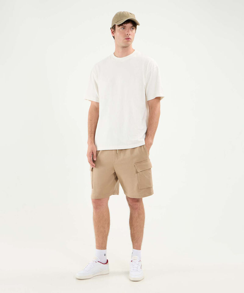 Bermuda Para Hombre Beige