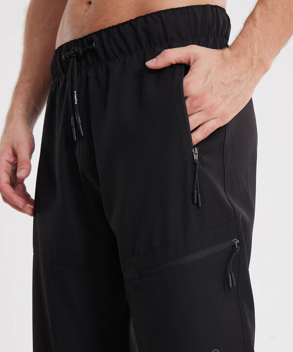 Pantalon Para Hombre Negro image number null