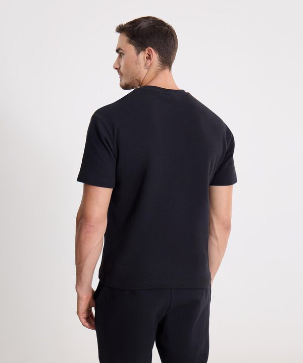 Camiseta Para Hombre Negro image number null