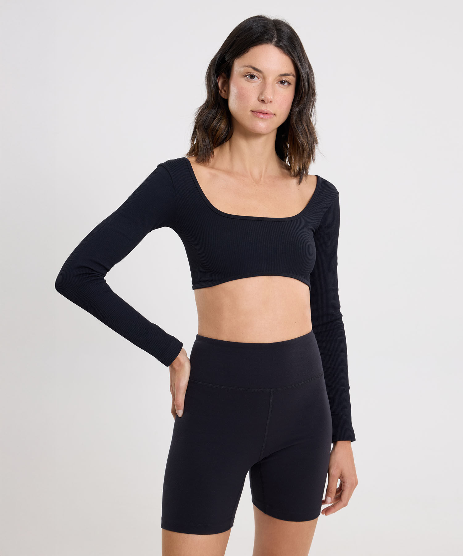 Camiseta Para Mujer Negro