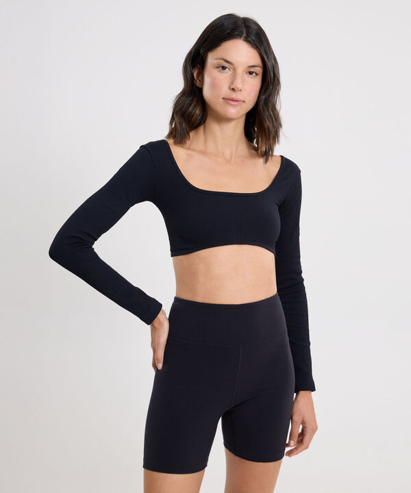 Camiseta Para Mujer Negro image number null