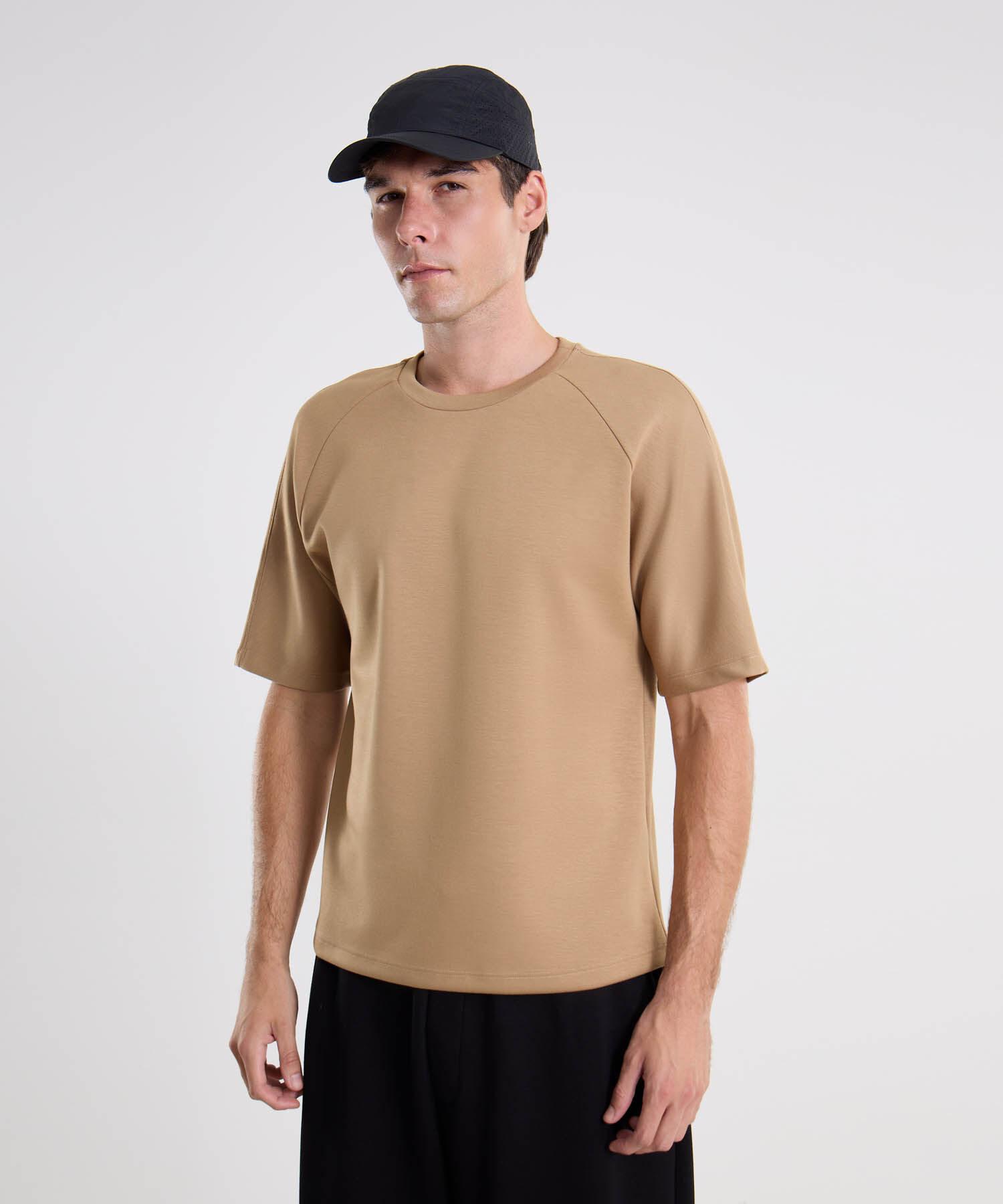 Camiseta Para Hombre CafeClaro