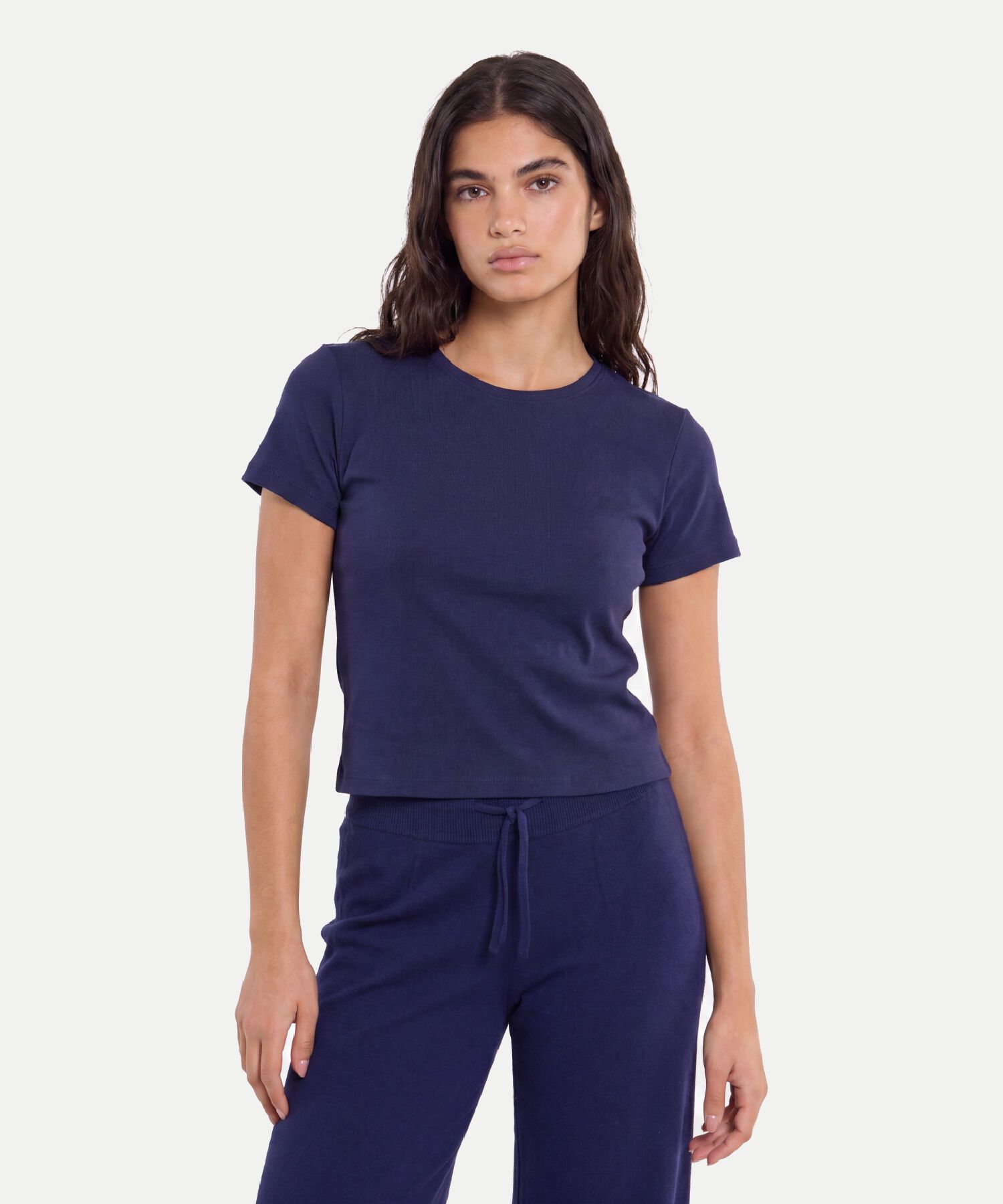 Camiseta Para Mujer Azul