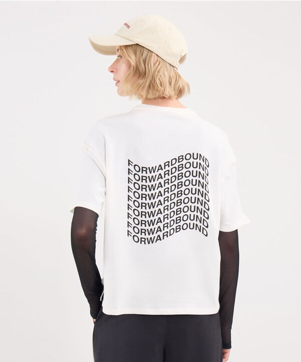 Camiseta Para Mujer Marfil image number null