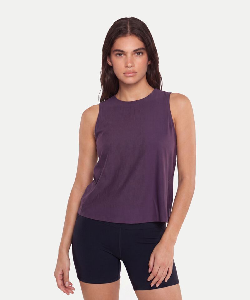 Camiseta Para Mujer Morado