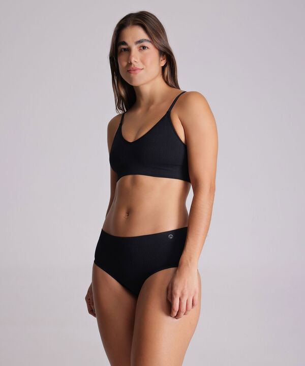 Top Para Mujer Negro image number null