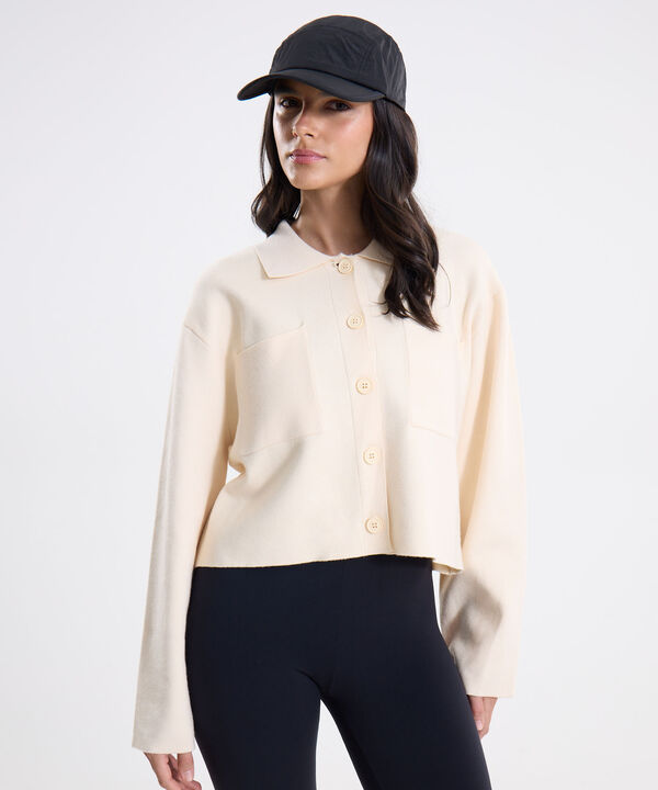 Saco Para Mujer Blanco image number null