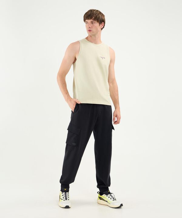 Pantalon Para Hombre Negro image number null