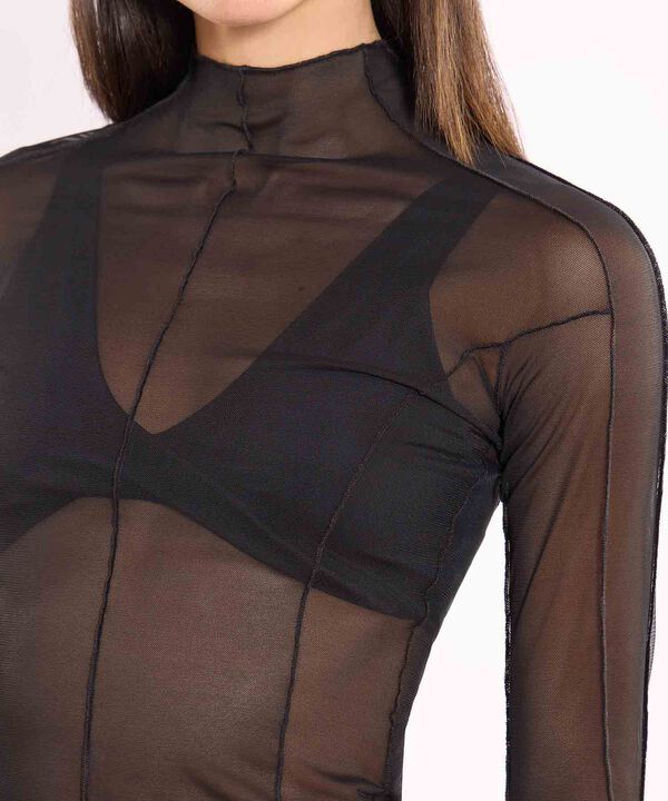 Camiseta Para Mujer Negro image number null