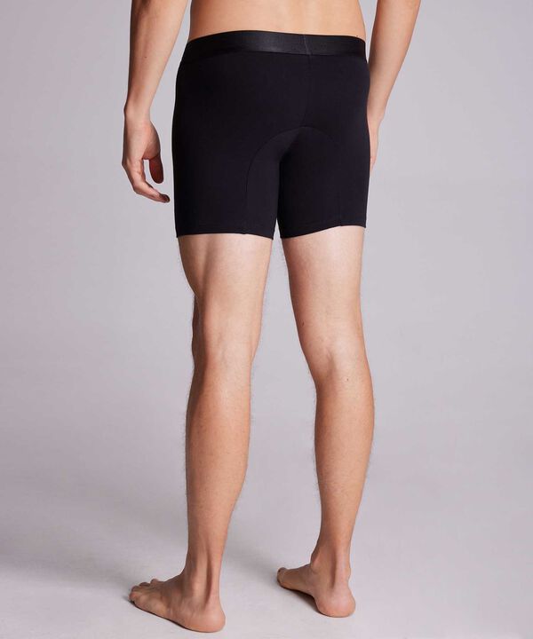 Boxer Para Hombre Negro
