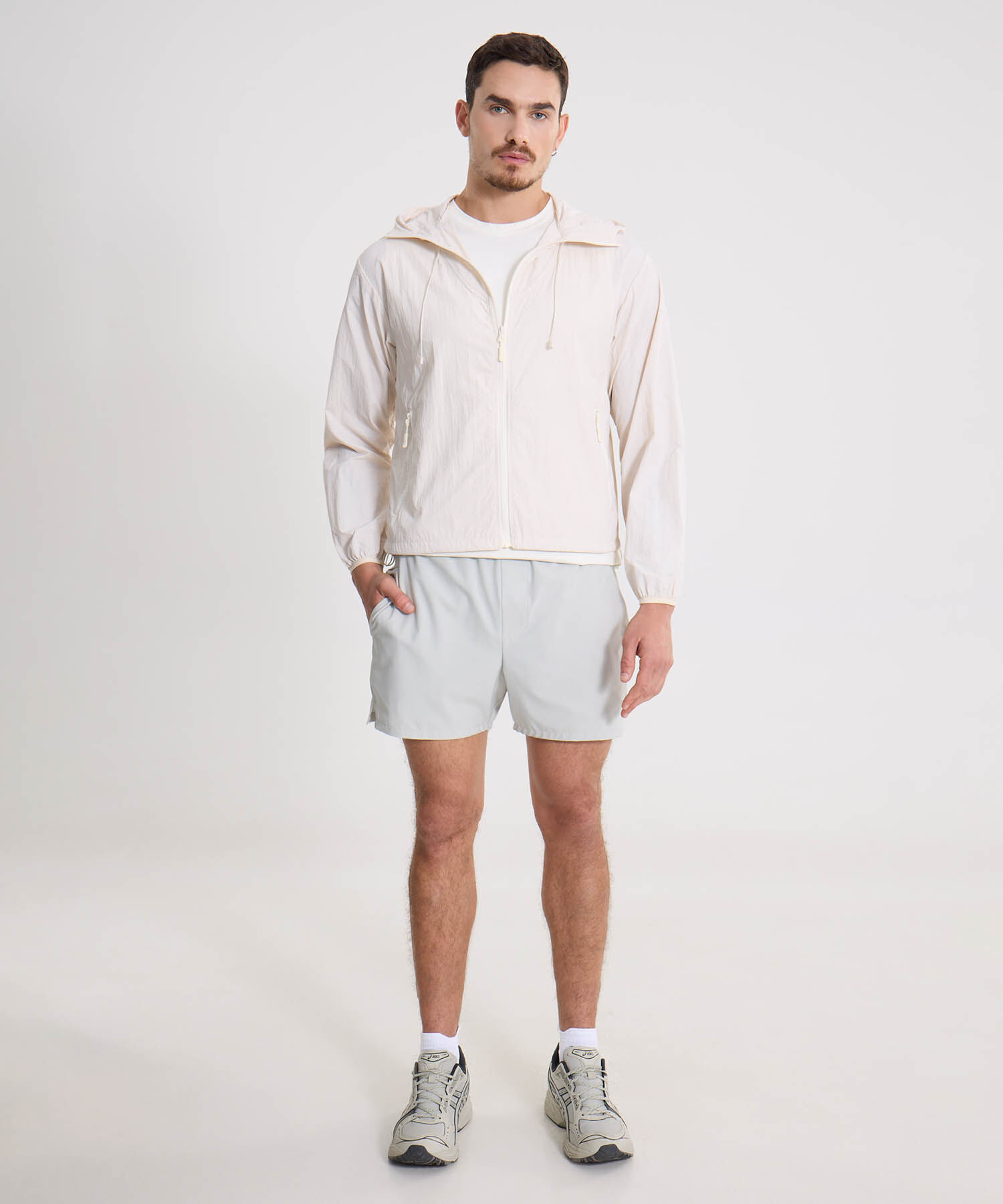 Chaqueta Para Hombre Crema