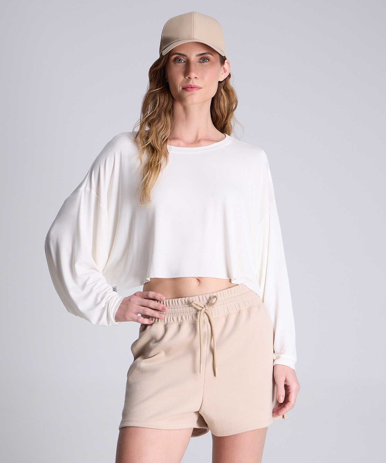 Camiseta Para Mujer Marfil