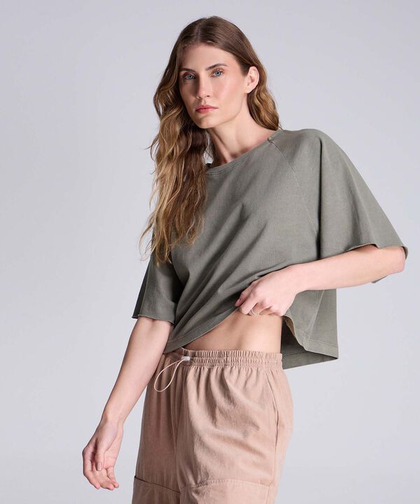 Camiseta Para Mujer Verde image number null