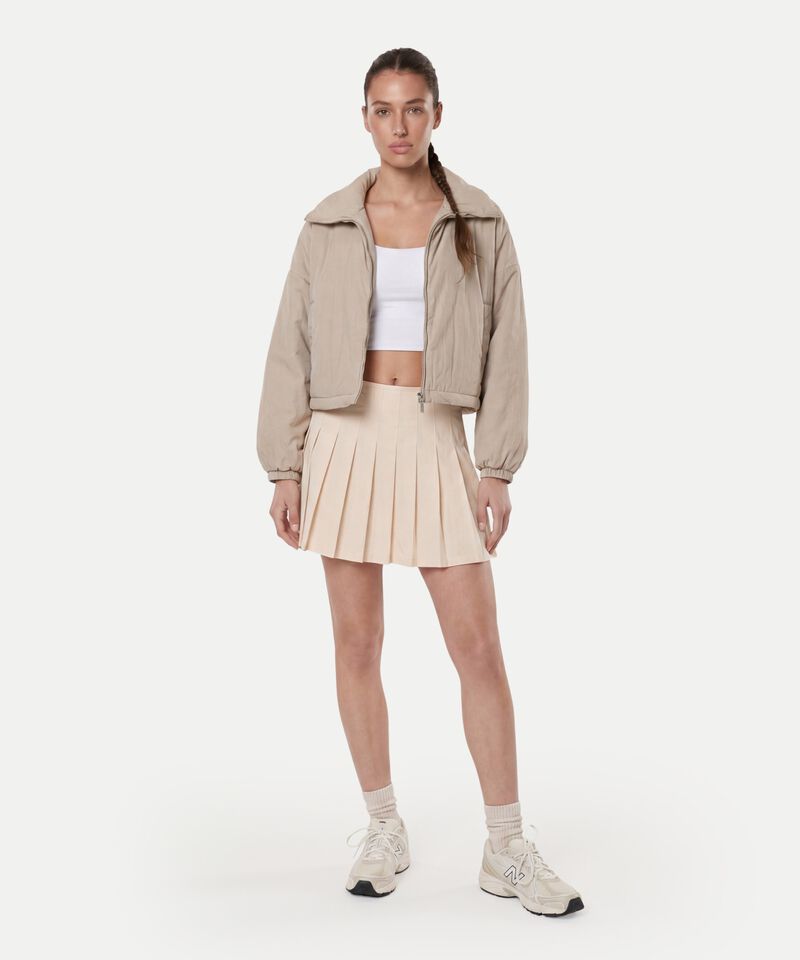 Falda Para Mujer Crema