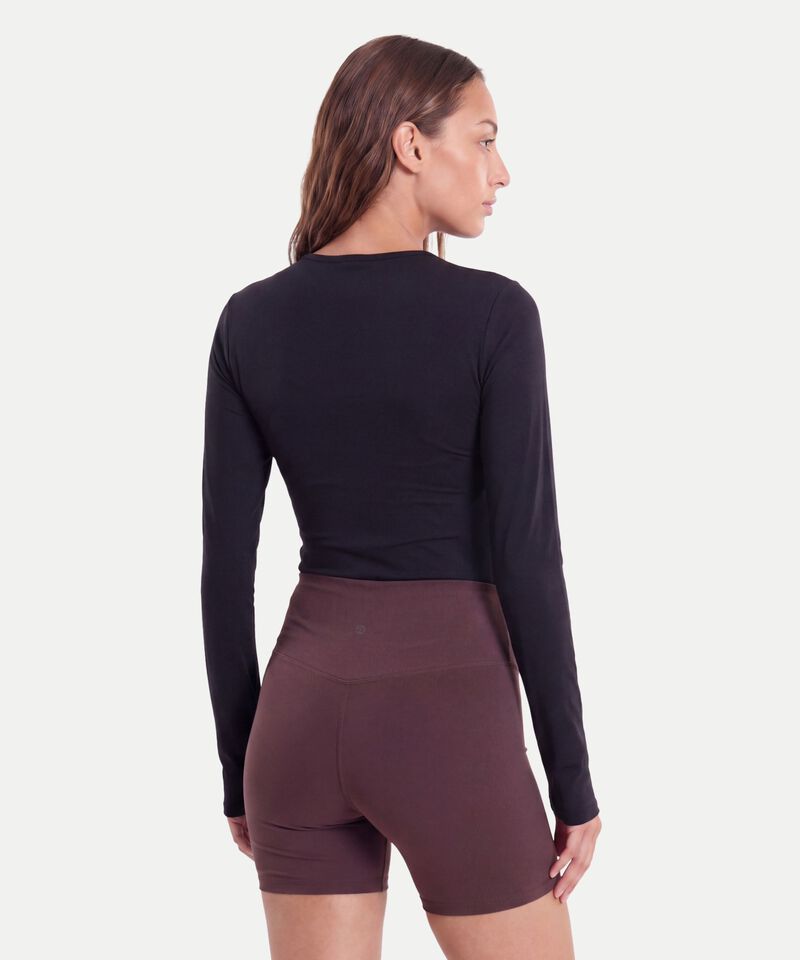 Camiseta Para Mujer Negro