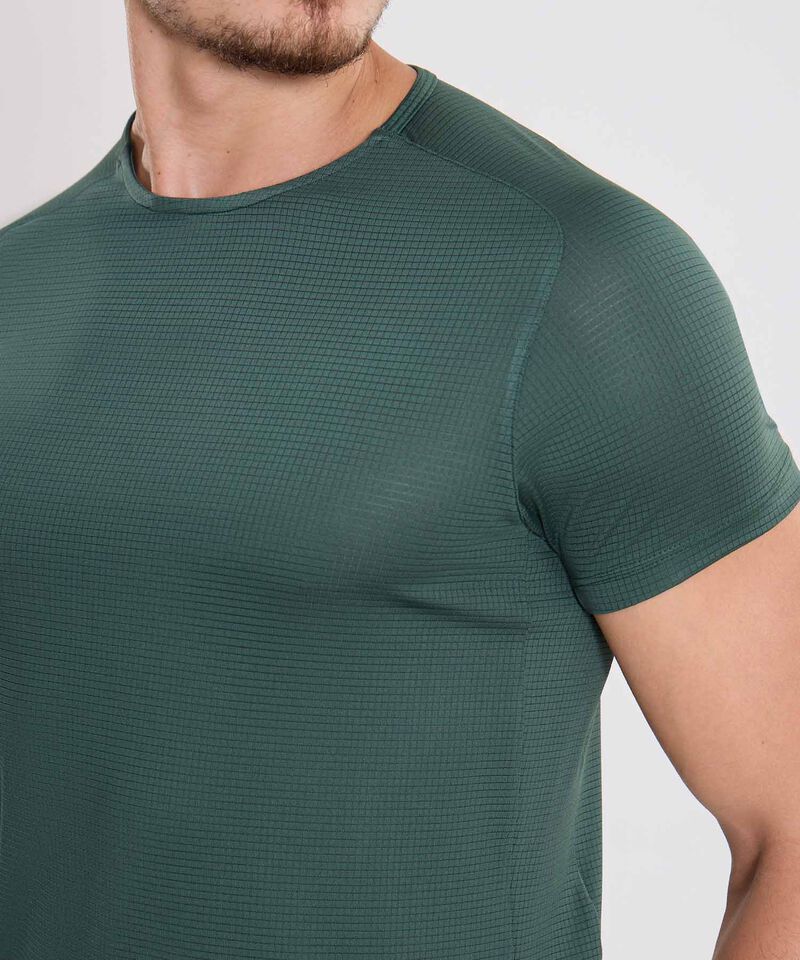 Camiseta Para Hombre Verde