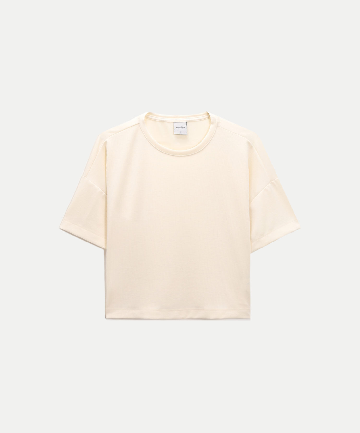 Camiseta Para Mujer Crema