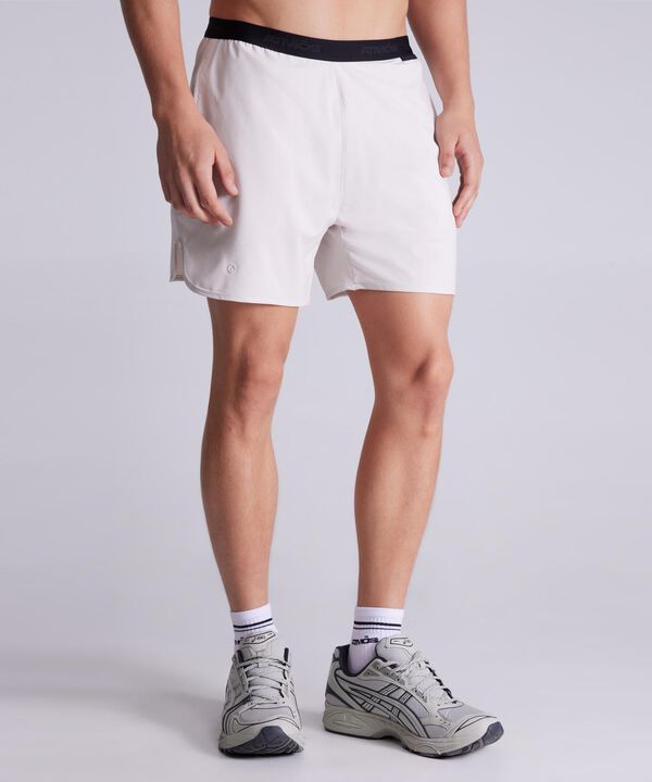 Bermuda Para Hombre Beige image number null