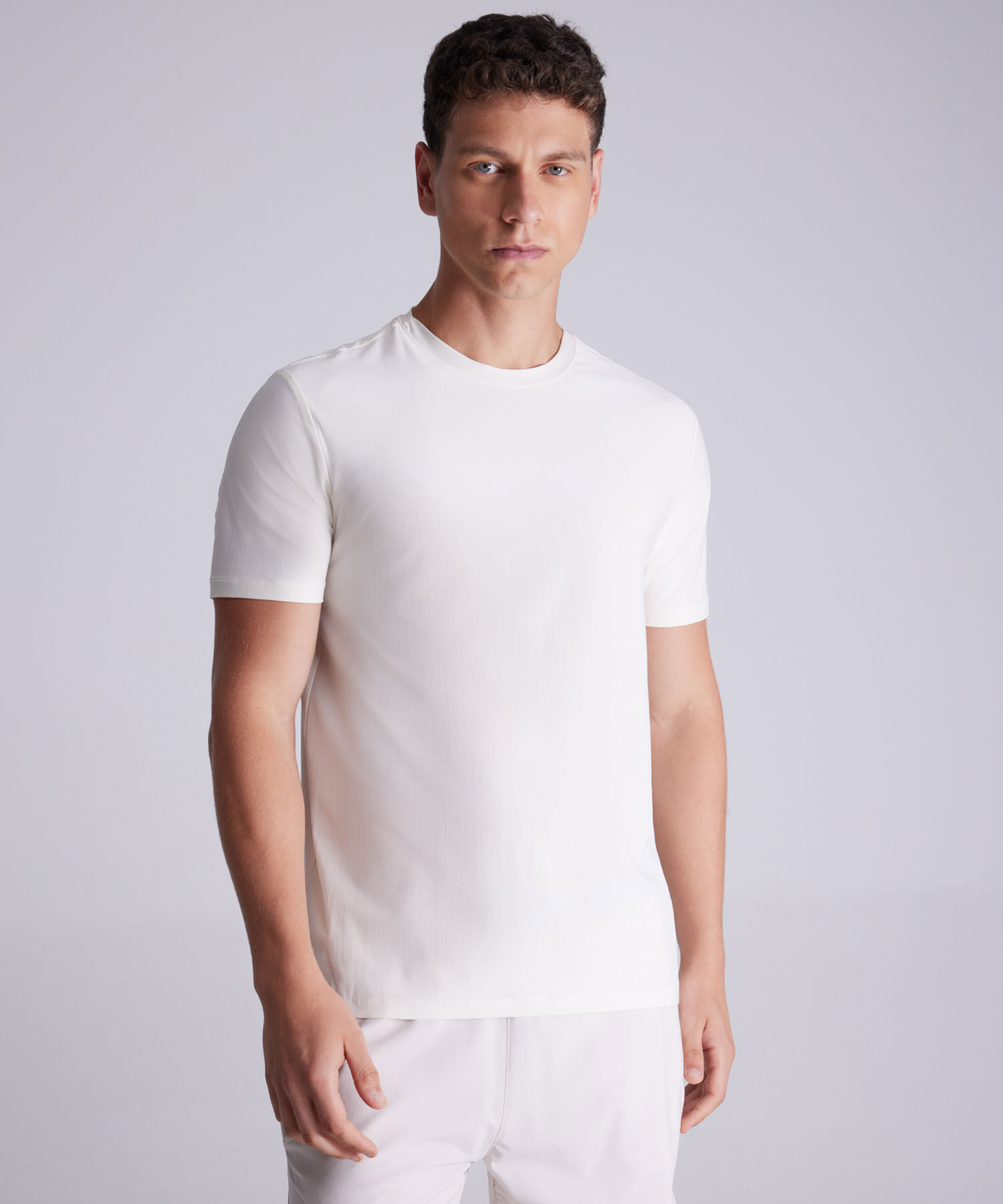 Camiseta Para Hombre Marfil