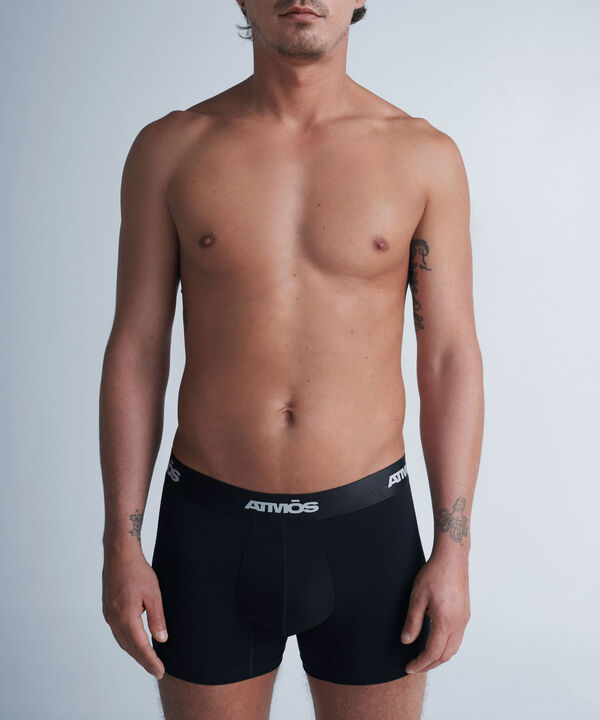 Boxer Para Hombre Negro image number null