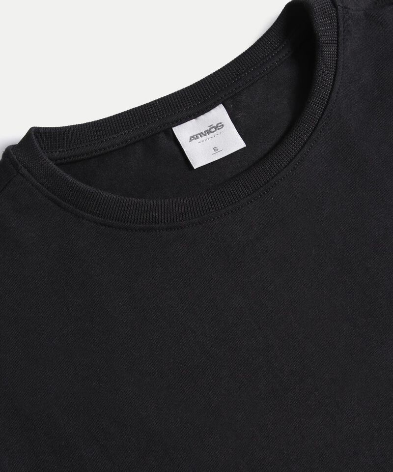 Camiseta Para Mujer Negro