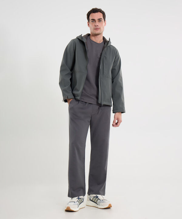 Pantalon Para Hombre Gris image number null