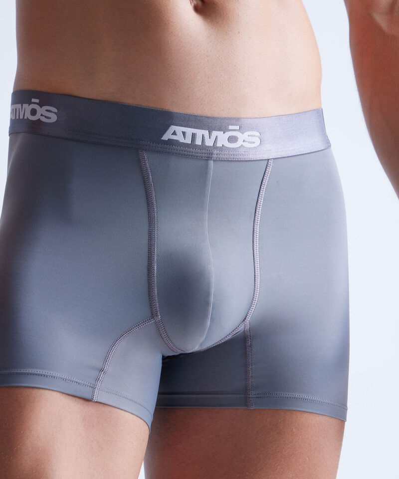Boxer Para Hombre Gris