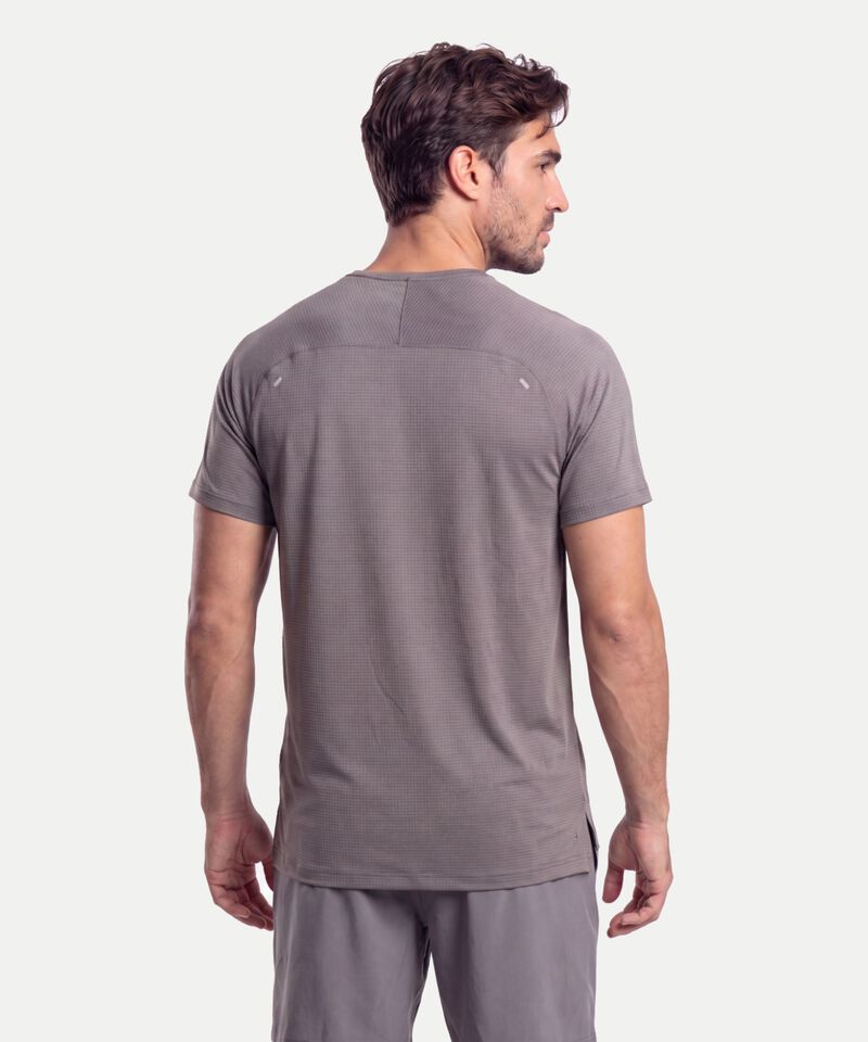 Camiseta Para Hombre GrisOscuro