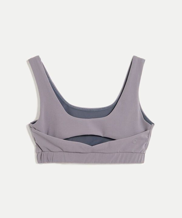 Top Para Mujer Gris image number null
