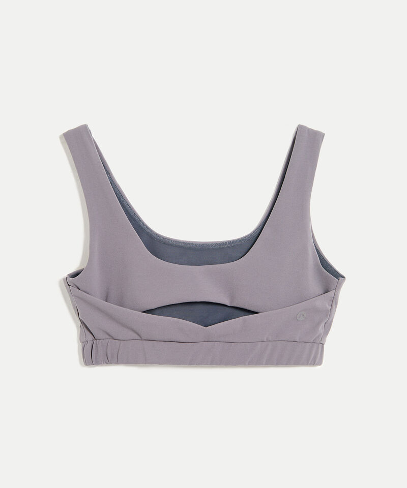 Top Para Mujer Gris