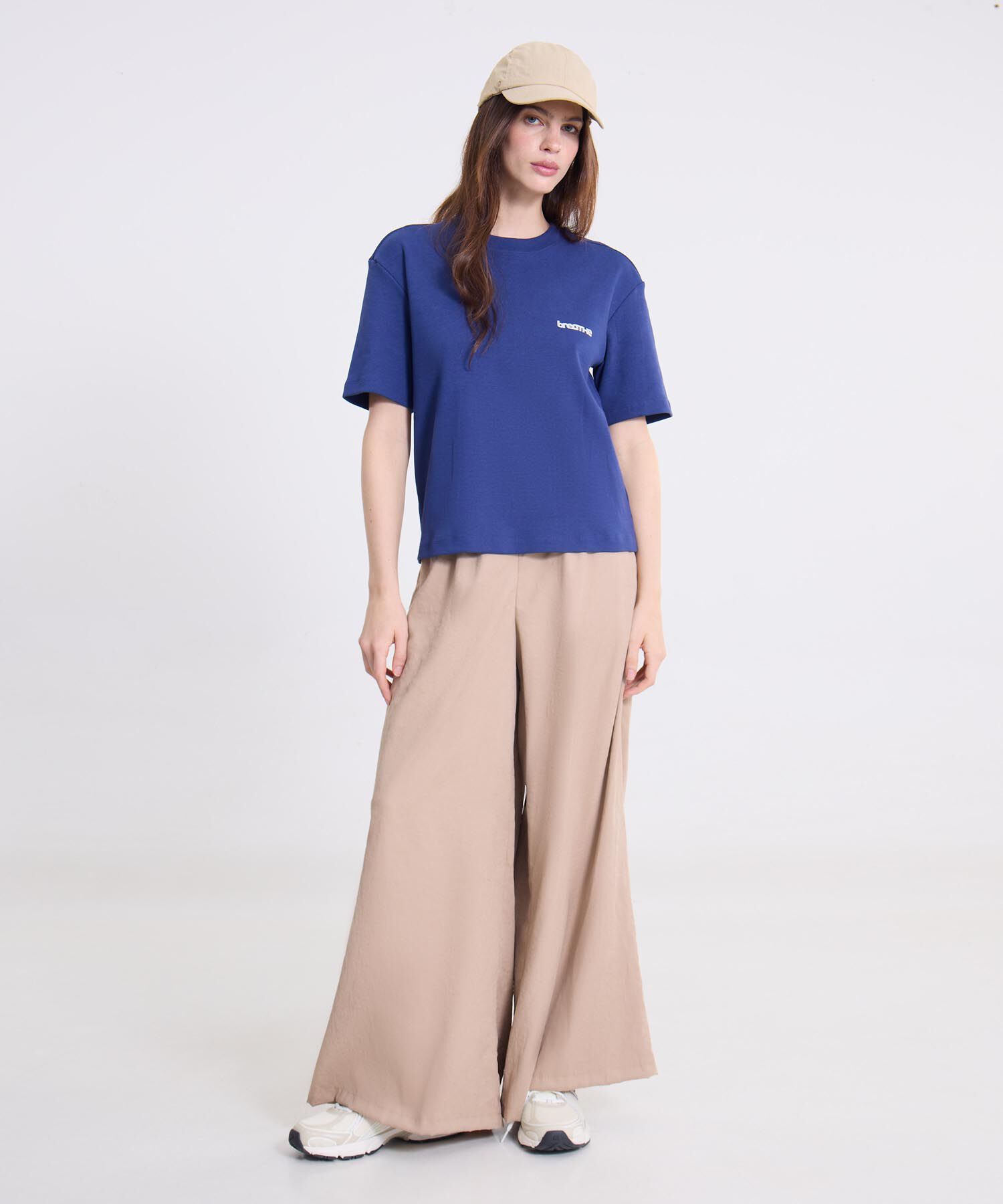 Camiseta Para Mujer AzulRey