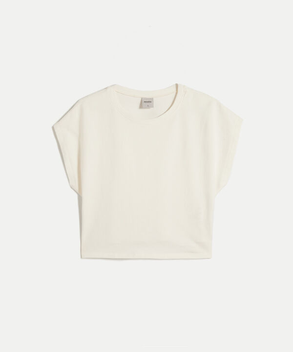 Camiseta Para Mujer Marfil image number null