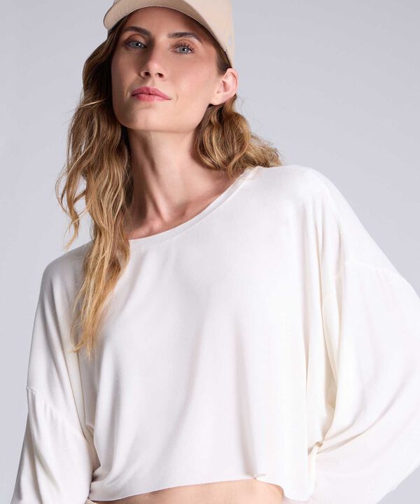Camiseta Para Mujer Marfil image number null