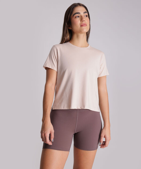 Camiseta Para Mujer Rosado image number null