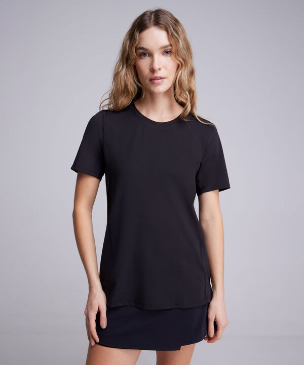 Camiseta Para Mujer Negro image number null