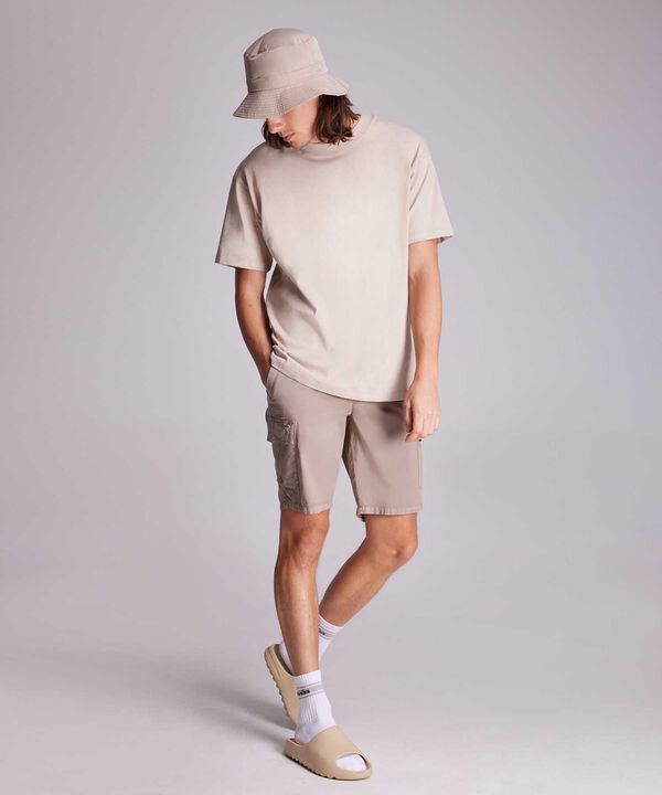 Camiseta Para Hombre Beige image number null
